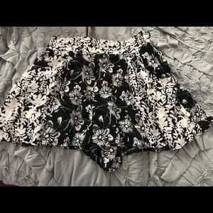 Free people floral skort